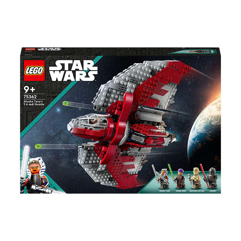 LEGO® Star Wars Ahsoka Tanos T-6 Jedi Shuttle Building Toy Set 75362