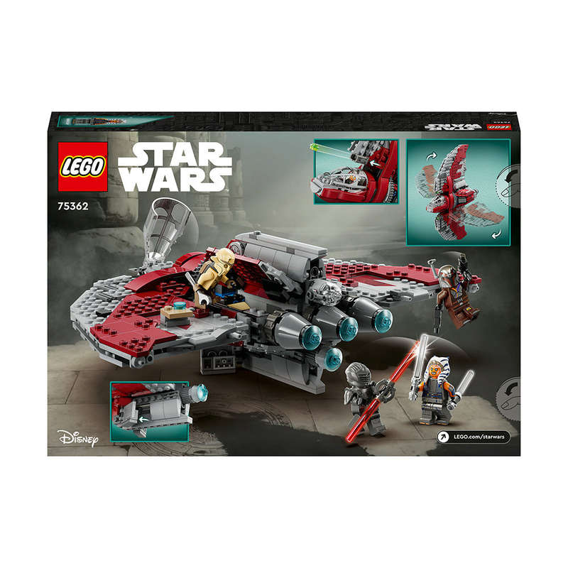 LEGO® Star Wars Ahsoka Tanos T-6 Jedi Shuttle Building Toy Set 75362