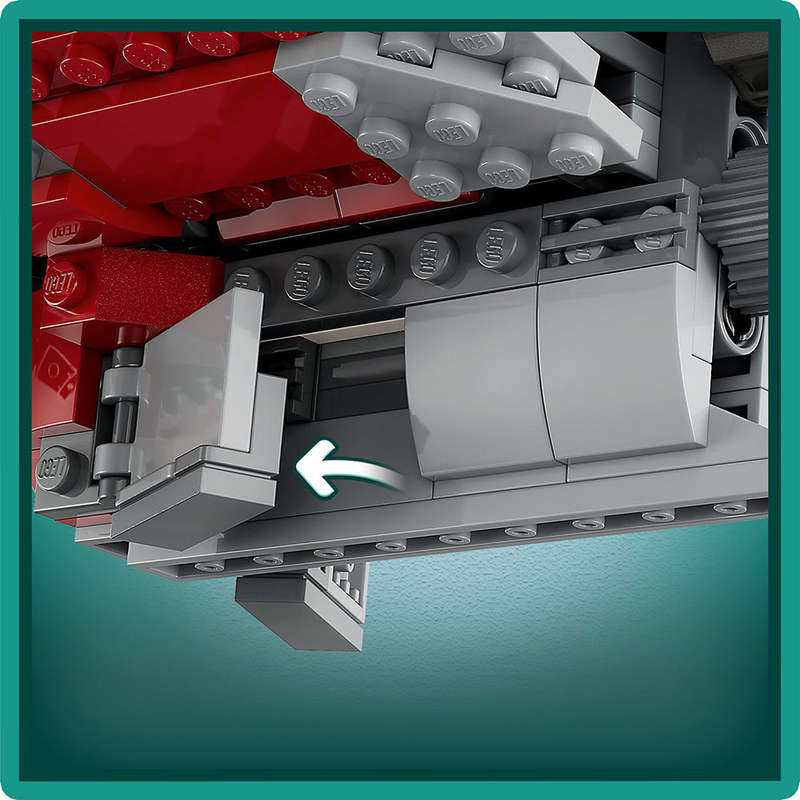 LEGO® Star Wars Ahsoka Tanos T-6 Jedi Shuttle Building Toy Set 75362