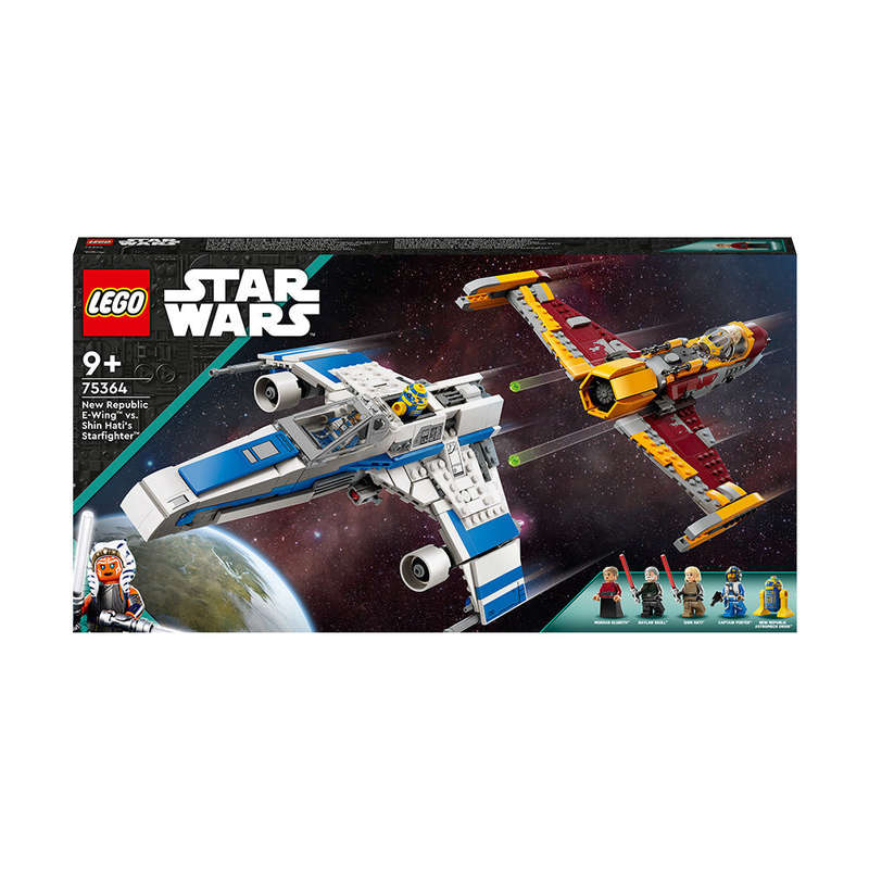 LEGO® Star Wars New Republic E-Wing vs. Shin Hatis Starfighter 75364