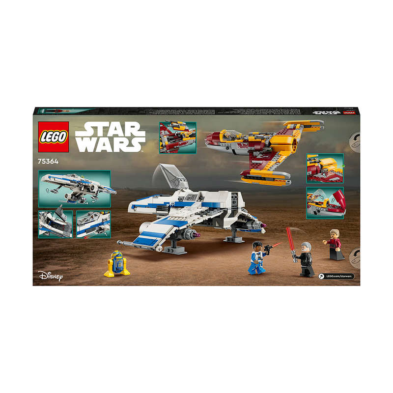 LEGO® Star Wars New Republic E-Wing vs. Shin Hatis Starfighter 75364