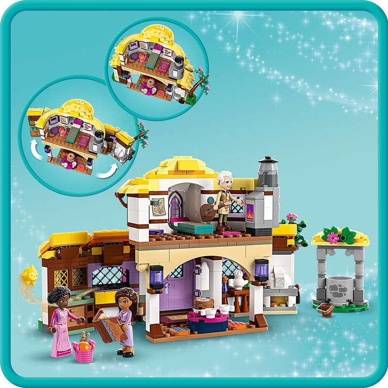 LEGO® ǀ Disney Ashas Cottage Building Toy Set 43231