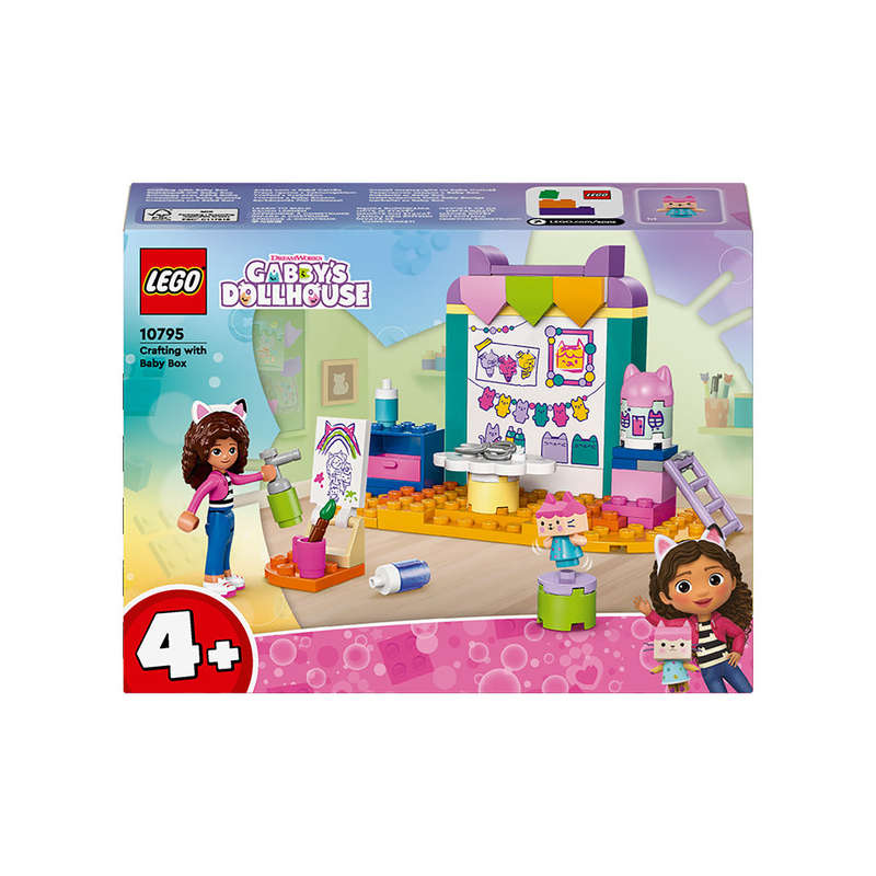LEGO® Gabby's Dollhouse Dollhouse Crafting with Baby Box Toy 10795