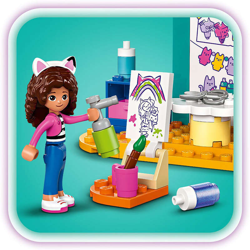 LEGO® Gabby's Dollhouse Dollhouse Crafting with Baby Box Toy 10795