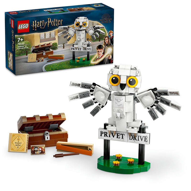 LEGO® Harry Potter Hedwig at 4 Privet Drive Toy Owl Set 76425