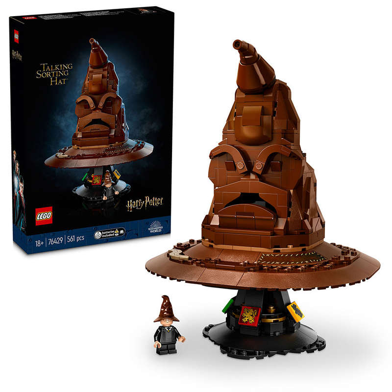 LEGO® Harry Potter Talking Sorting Hat Set for Adults 76429