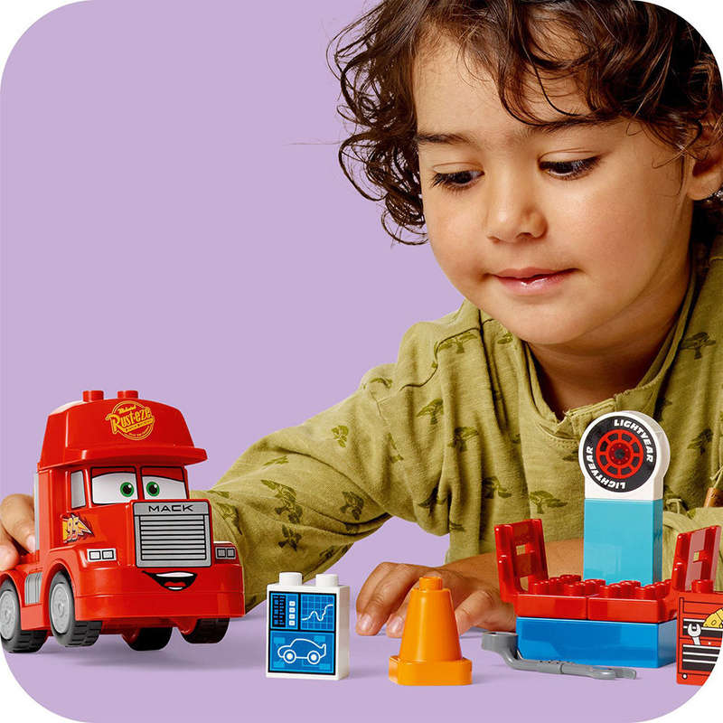 LEGO® DUPLO® ǀ Disney and Pixars Cars Mack at the Race 10417