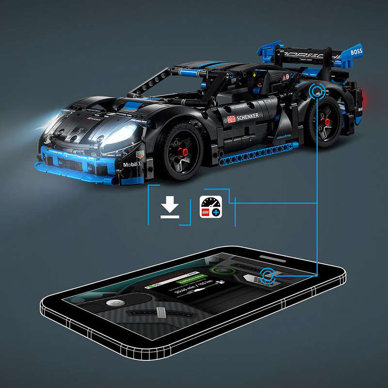 LEGO® Technic Porsche GT4 e-Performance Race Car Toy 42176