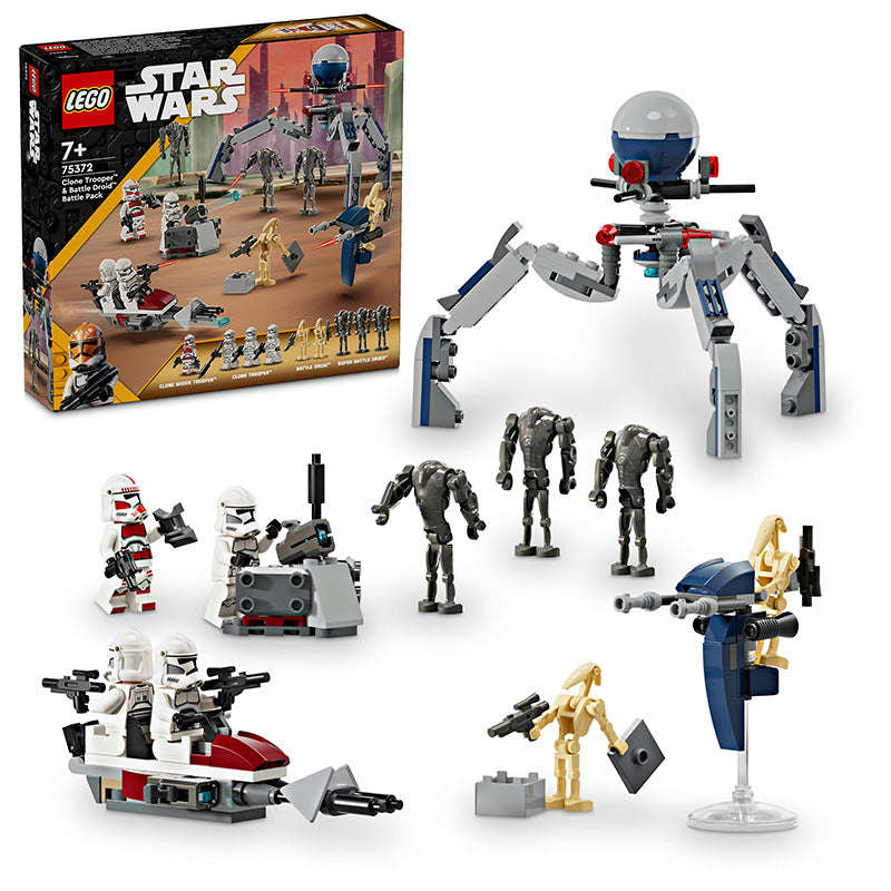 LEGO® Star Wars Clone Trooper & Battle Droid Battle Pack 75372