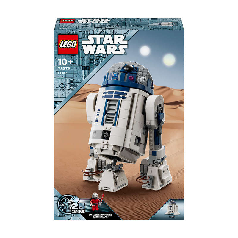 LEGO® Star Wars R2-D2 Model, Buildable Toy Droid Figure 75379