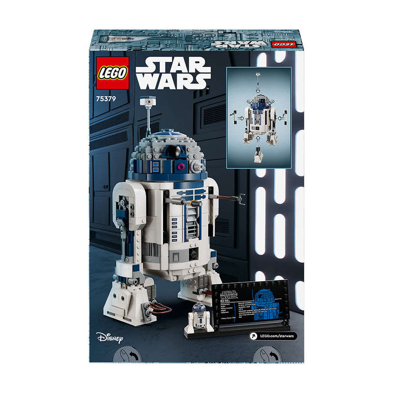 LEGO® Star Wars R2-D2 Model, Buildable Toy Droid Figure 75379