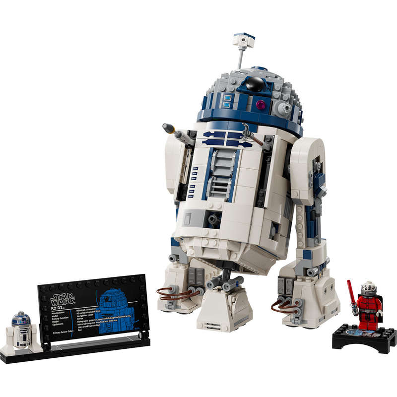 LEGO® Star Wars R2-D2 Model, Buildable Toy Droid Figure 75379