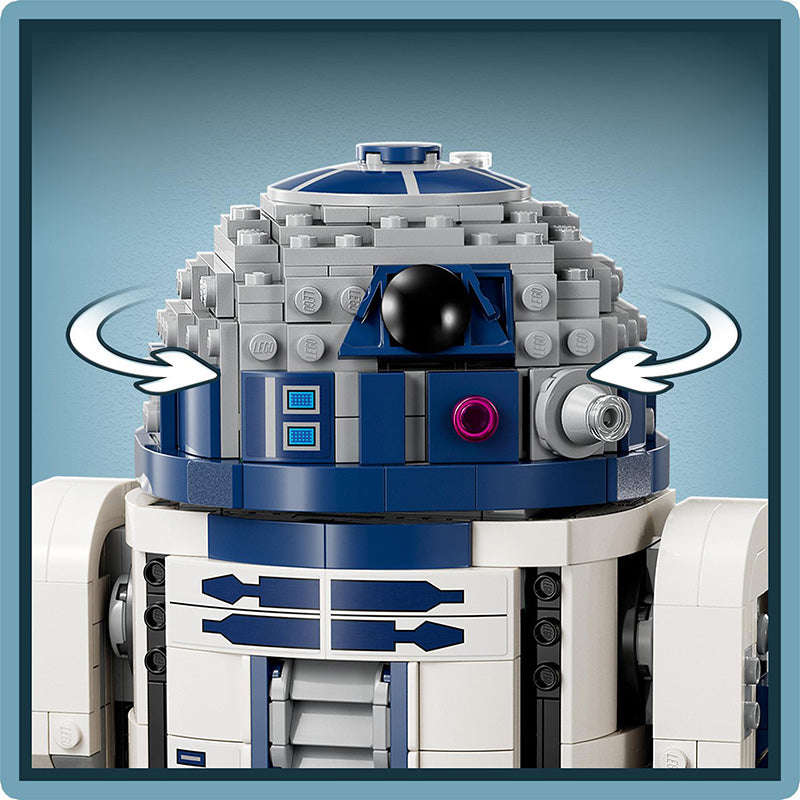 LEGO® Star Wars R2-D2 Model, Buildable Toy Droid Figure 75379