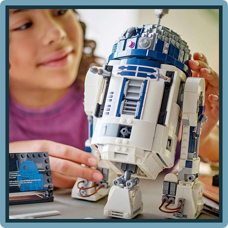 LEGO® Star Wars R2-D2 Model, Buildable Toy Droid Figure 75379