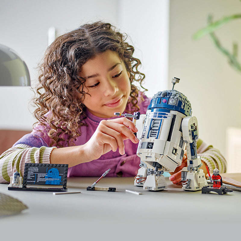 LEGO® Star Wars R2-D2 Model, Buildable Toy Droid Figure 75379