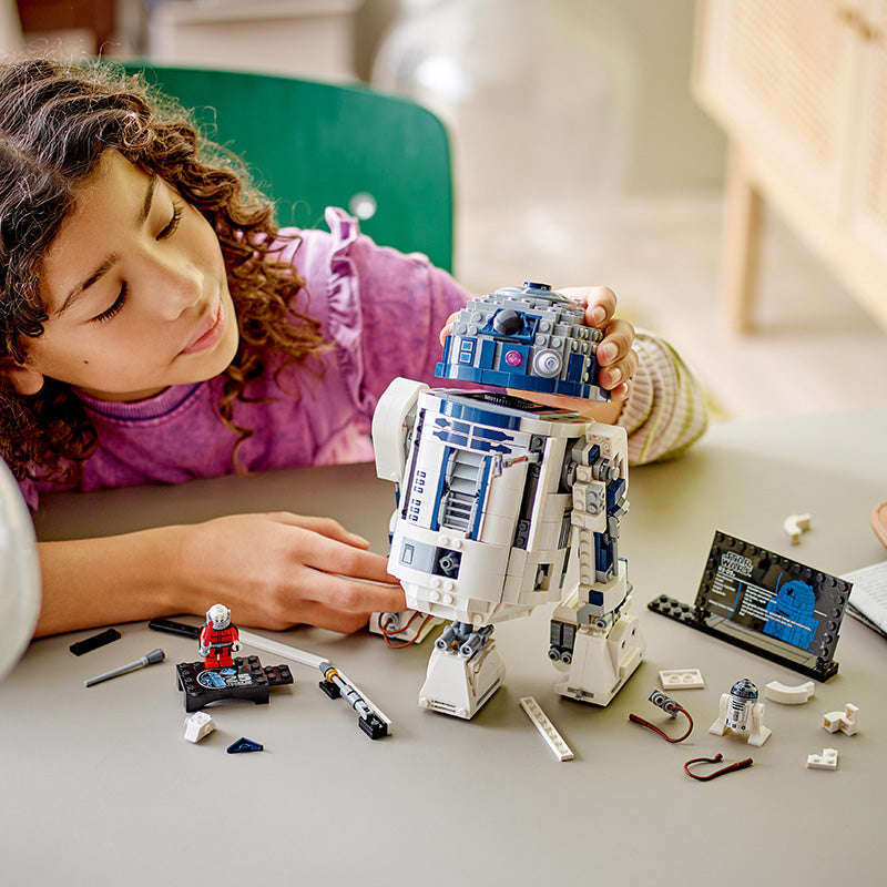 LEGO® Star Wars R2-D2 Model, Buildable Toy Droid Figure 75379