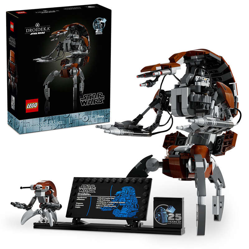 LEGO® Star Wars Droideka Model Kit for Adults to Build 75381