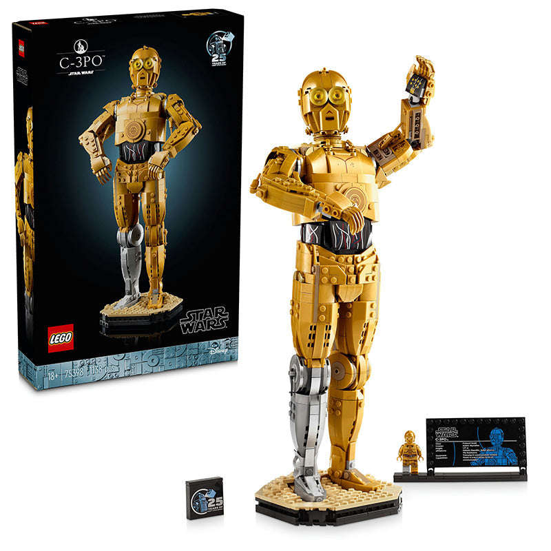 LEGO® Star Wars C-3PO Character, Figure Set for Adults 75398