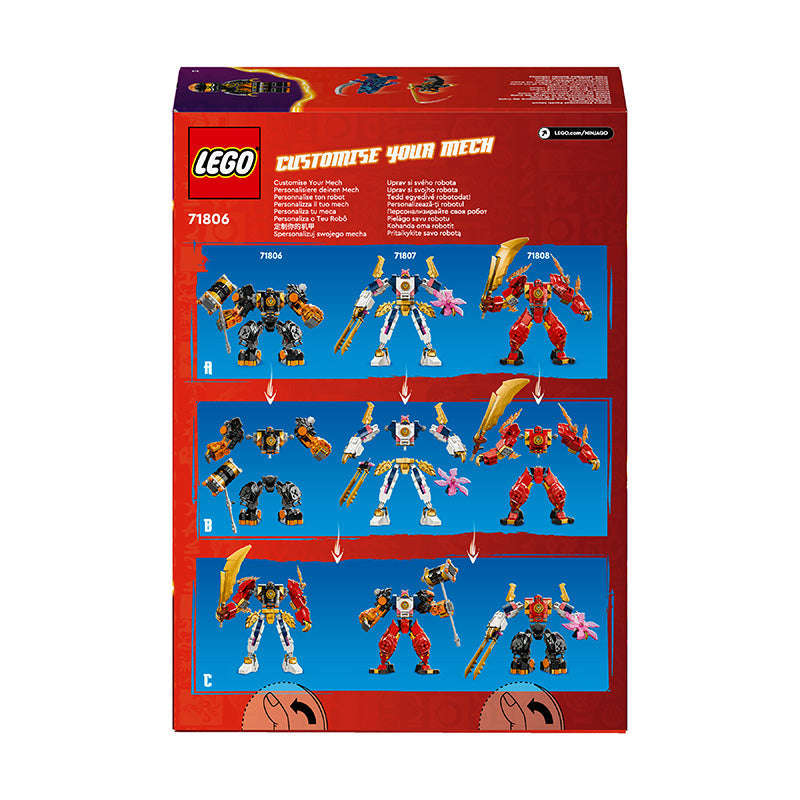 LEGO NINJAGO Coles Elemental Earth Mech Action Figure 71806