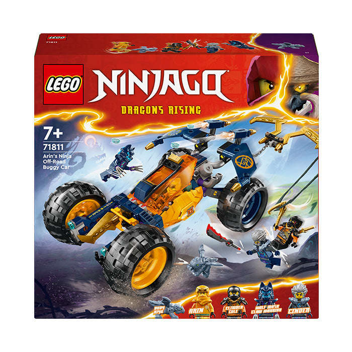 LEGO® NINJAGO® Arins Ninja Off-Road Buggy Car Toy Set 71811