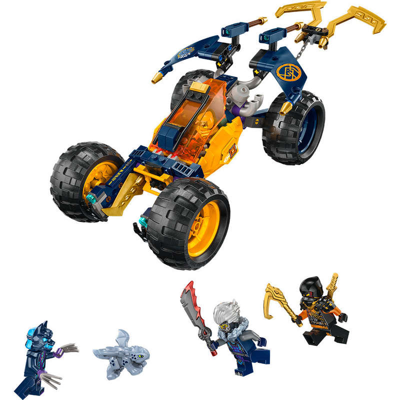 LEGO® NINJAGO® Arins Ninja Off-Road Buggy Car Toy Set 71811