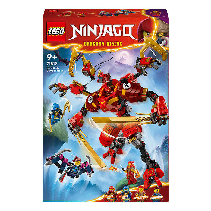 LEGO® NINJAGO® Kais Ninja Climber Mech Action Figure 71812
