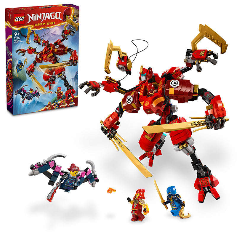 LEGO® NINJAGO® Kais Ninja Climber Mech Action Figure 71812