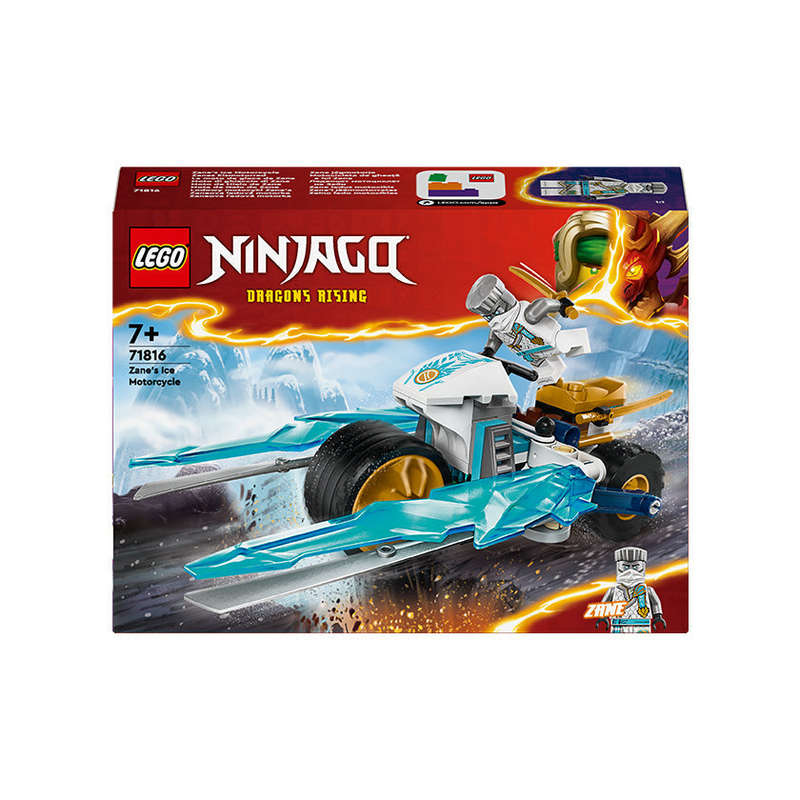 LEGO® NINJAGO® Zanes Ice Motorcycle Ninja Toy Set 71816