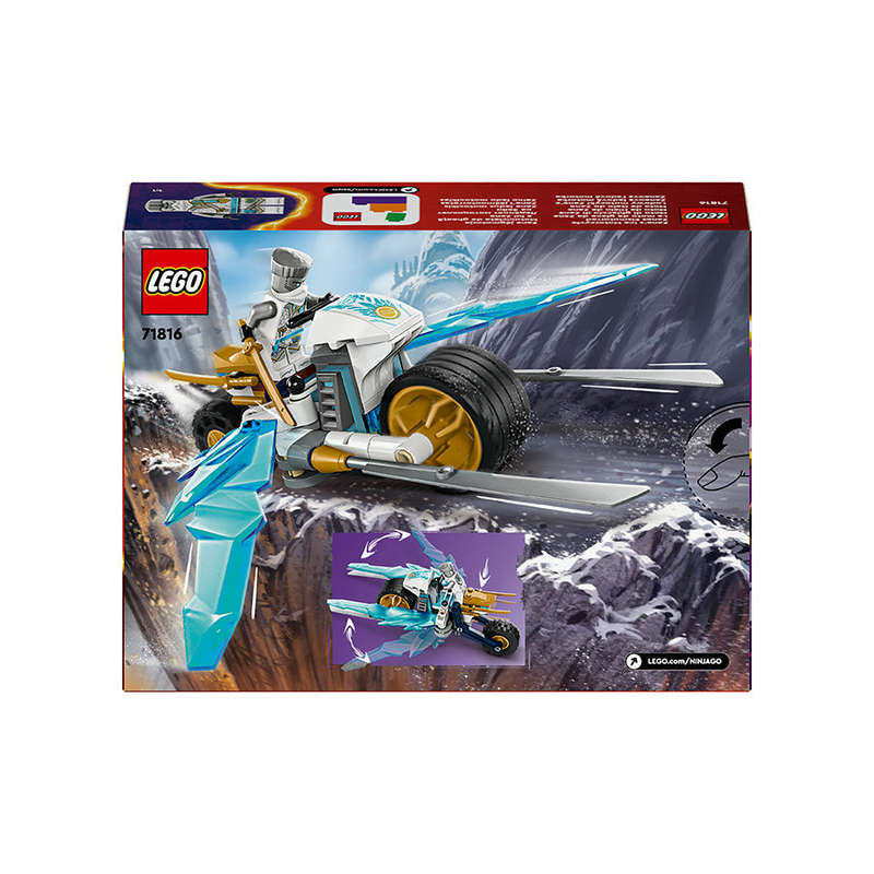 LEGO® NINJAGO® Zanes Ice Motorcycle Ninja Toy Set 71816
