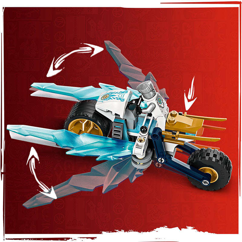 LEGO® NINJAGO® Zanes Ice Motorcycle Ninja Toy Set 71816