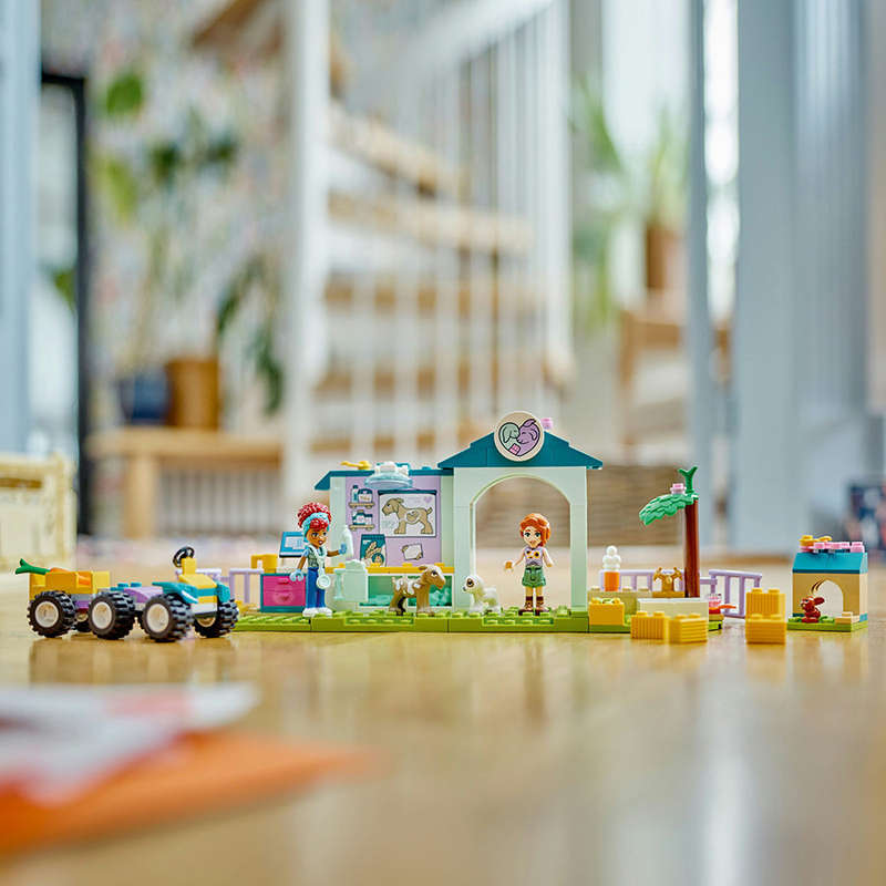 LEGO® Friends Farm Animal Vet Clinic Toy Set 42632