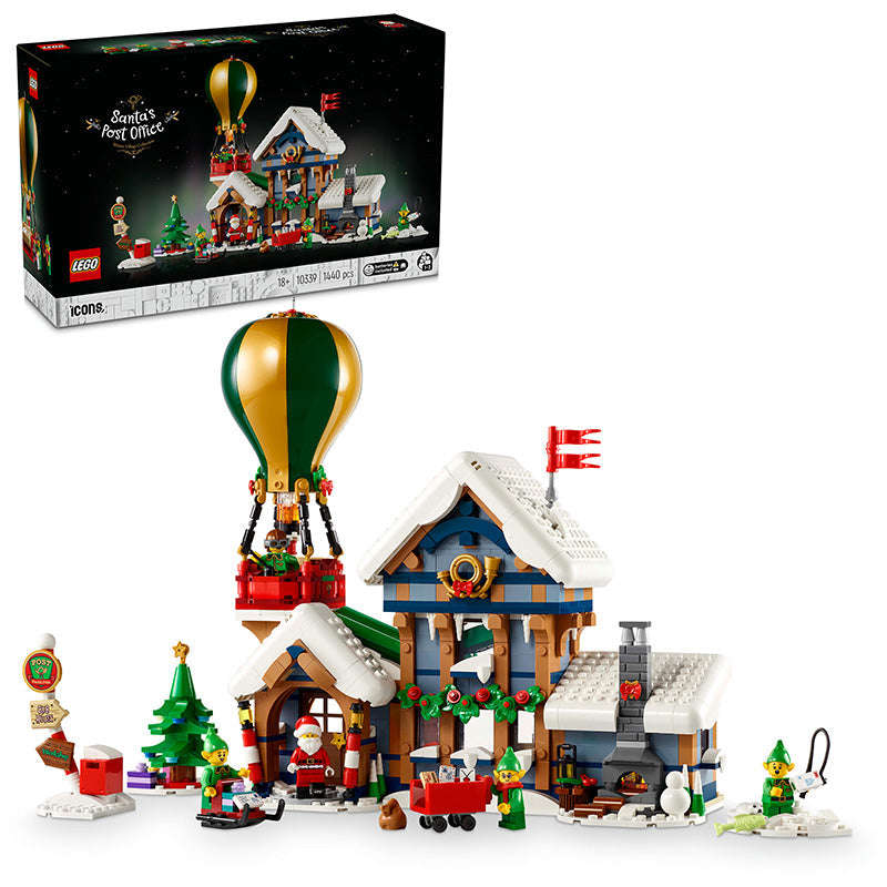 LEGO® ICONS Santas Post Office Building Set for Adults 10339