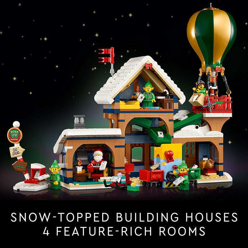 LEGO® ICONS Santas Post Office Building Set for Adults 10339