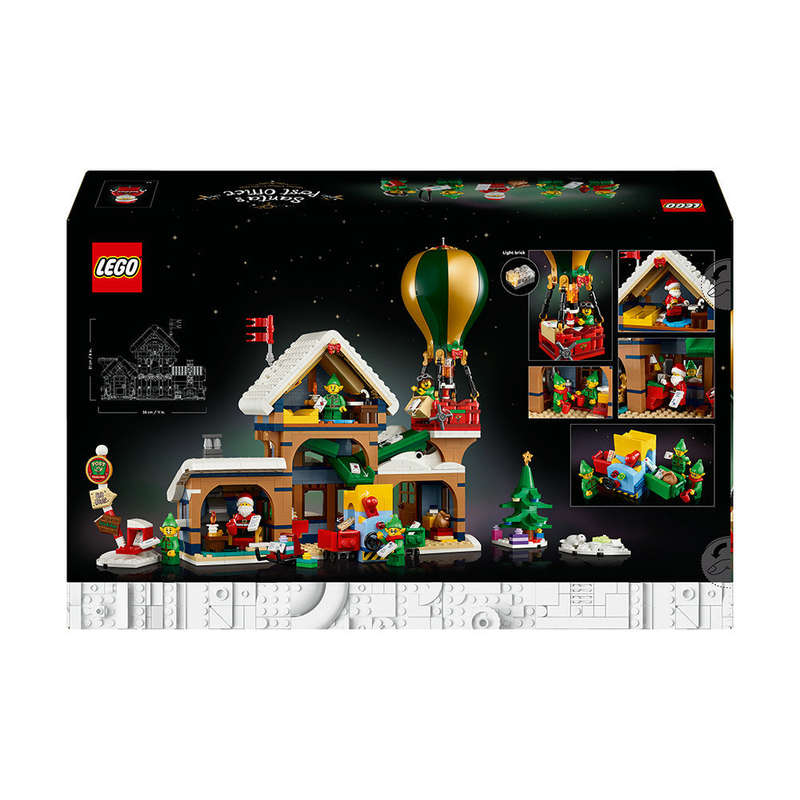 LEGO® ICONS Santas Post Office Building Set for Adults 10339