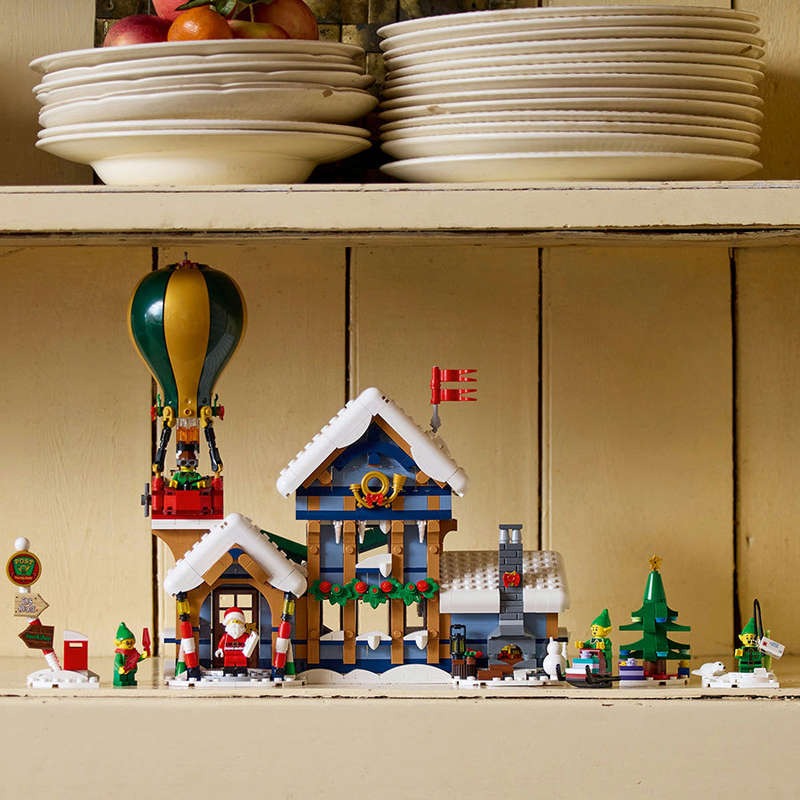 LEGO® ICONS Santas Post Office Building Set for Adults 10339