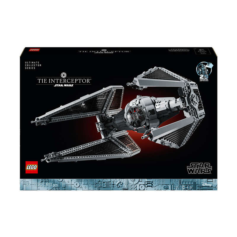 LEGO® Star Wars TIE Interceptor Building Set for Adults 75382