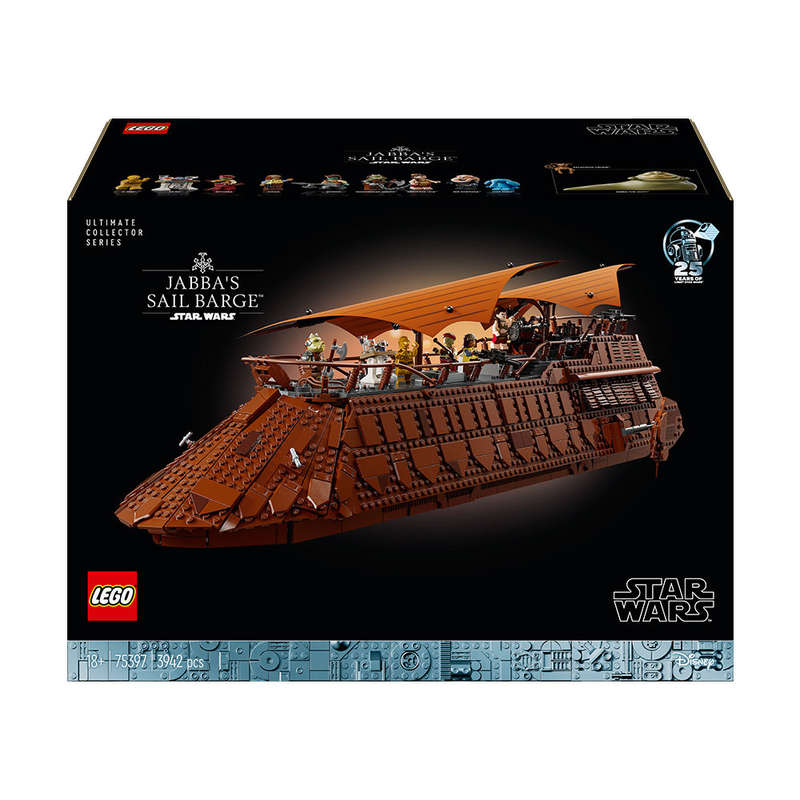 LEGO® Star Wars Jabbas Sail Barge UCS Set for Adults 75397