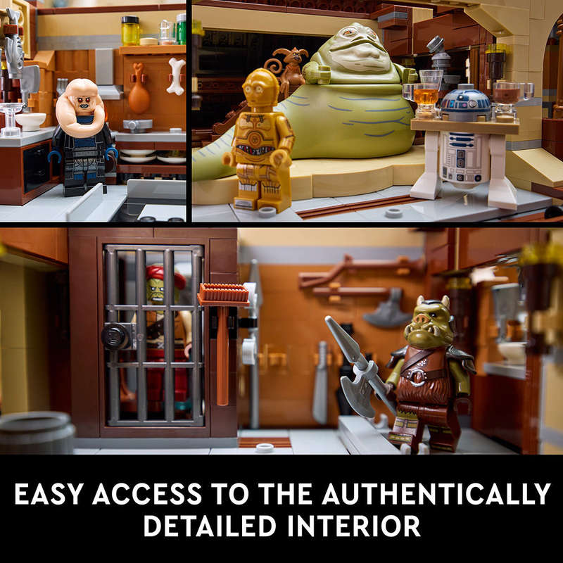 LEGO® Star Wars Jabbas Sail Barge UCS Set for Adults 75397