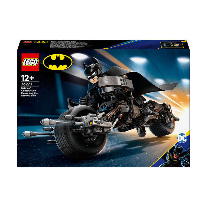 LEGO® DC Batman: Batman Construction Figure & the Bat-Pod Bike 76273