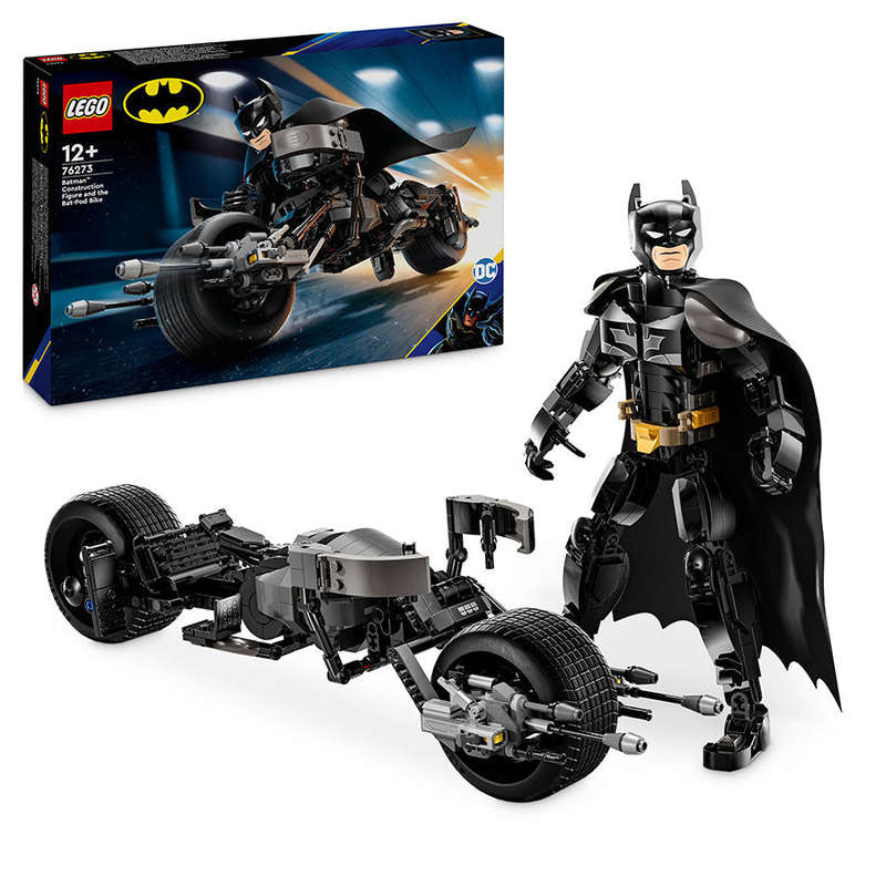 LEGO® DC Batman: Batman Construction Figure & the Bat-Pod Bike 76273