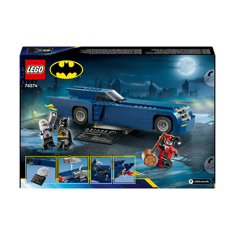 LEGO® DC Batman: Batman with the Batmobile vs. Harley Quinn and Mr. Freeze 76274