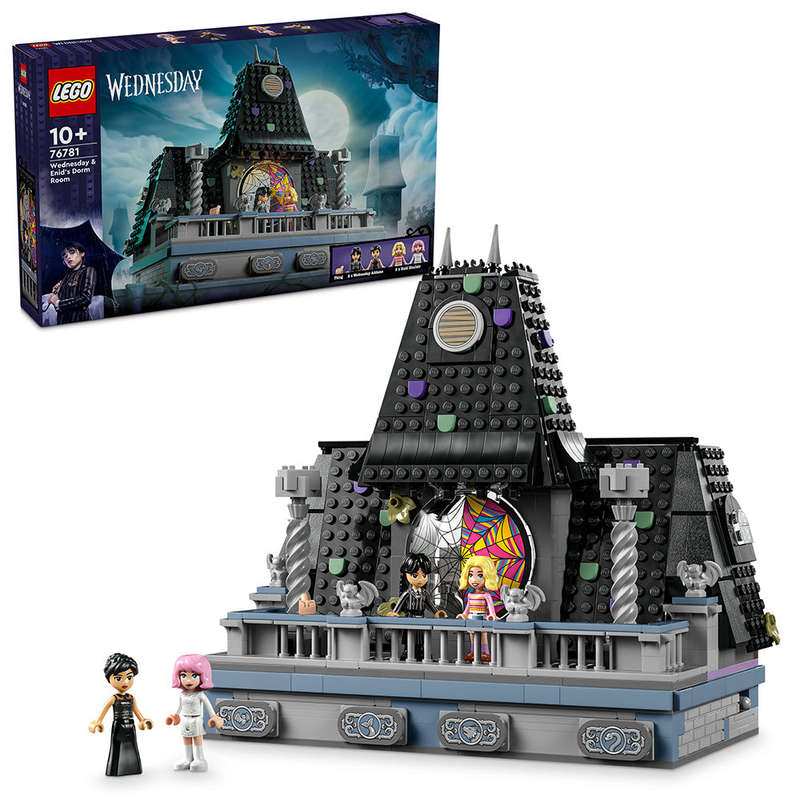 LEGO® Wednesday: Wednesday & Enids Dorm Room Gift Set 76781