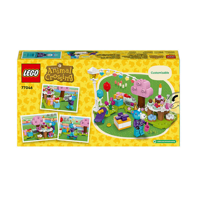 LEGO® Animal Crossing Julians Birthday Party Toy Set 77046
