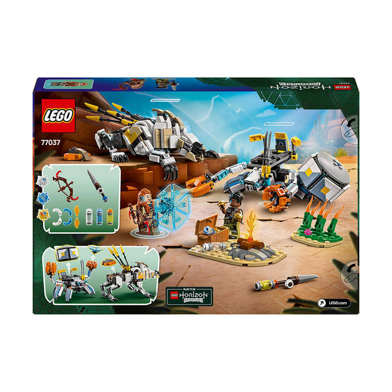 LEGO® Horizon Adventures Aloy & Varl vs. Shell-Walker & Sawtooth Toy 77037