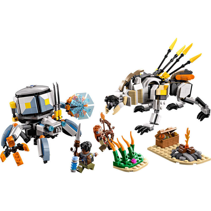 LEGO® Horizon Adventures Aloy & Varl vs. Shell-Walker & Sawtooth Toy 77037