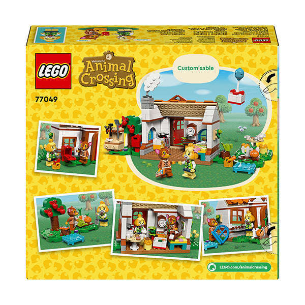 LEGO® Animal Crossing Isabelles House Visit Toy Set 77049