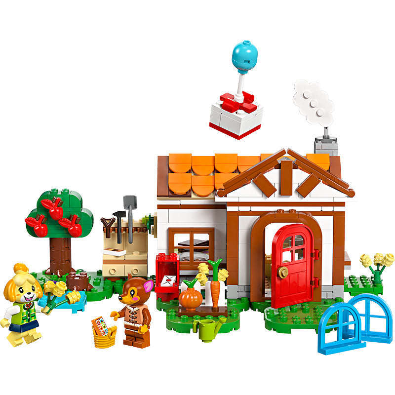 LEGO® Animal Crossing Isabelles House Visit Toy Set 77049