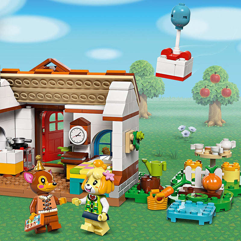 LEGO® Animal Crossing Isabelles House Visit Toy Set 77049