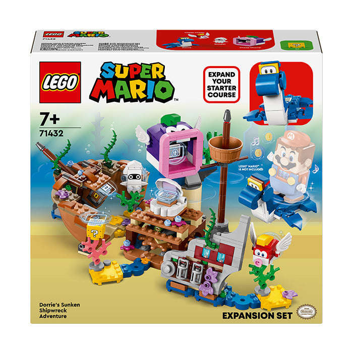 LEGO® Super Mario Dorrie's Sunken Shipwreck Adventure Expansion Set 71432