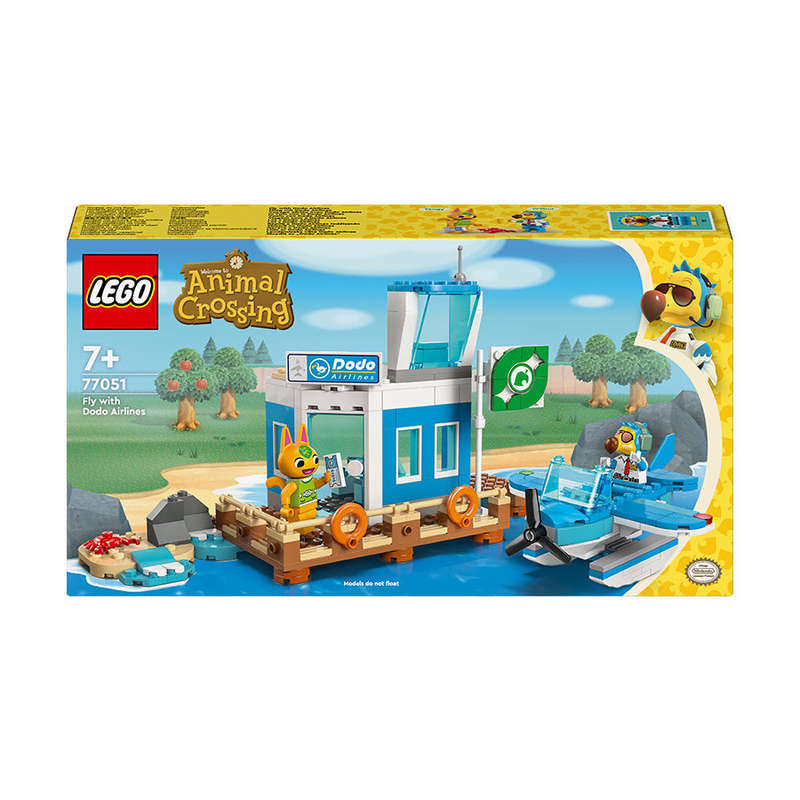 LEGO® Animal Crossing Fly with Dodo Airlines Airport Toy 77051
